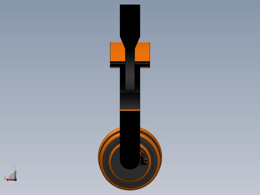 27头戴耳机3D数模图纸 Solidworks设计后视缩略图