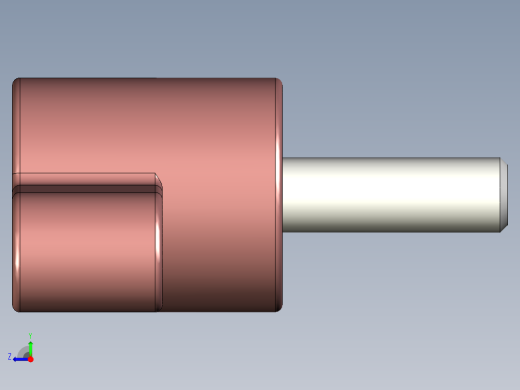 把手1085,1086-3D多系列多零件图纸模型右视缩略图