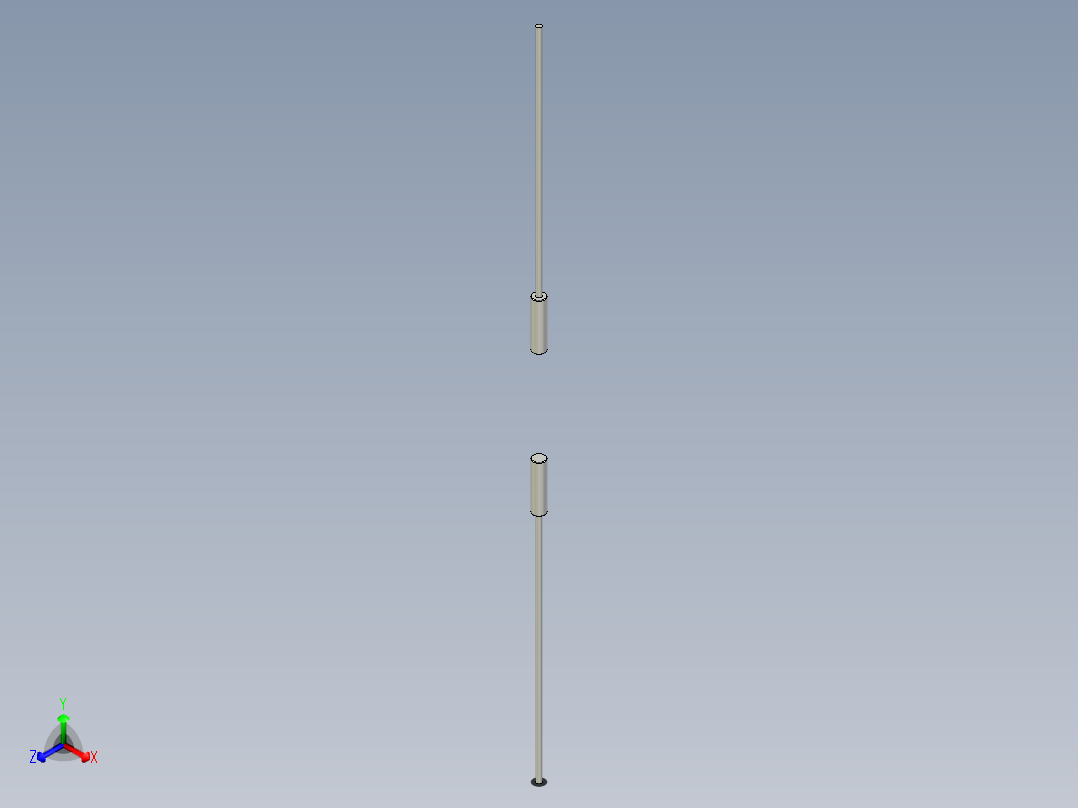 光纤元件对射型FT-D212Q正等轴测图