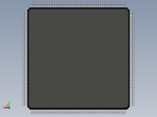 元器件3D封装QFP208_FPT-208P-M01171后视缩略图