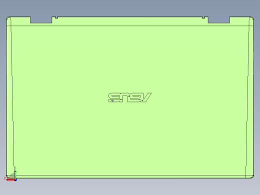 轻薄铁皮外壳CNC铣避位+阳极挂点程序UG模型后视缩略图