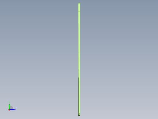 轻薄铁皮外壳CNC铣避位+阳极挂点程序UG模型左视缩略图