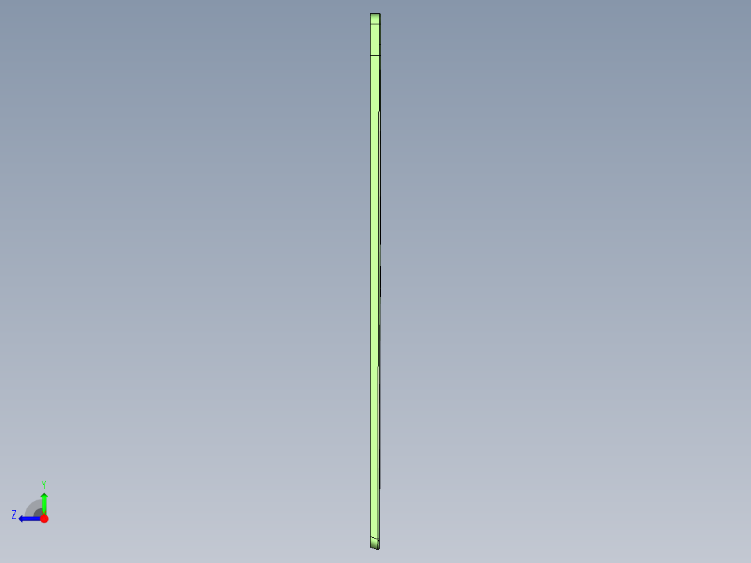 轻薄铁皮外壳CNC铣避位+阳极挂点程序UG模型右视图