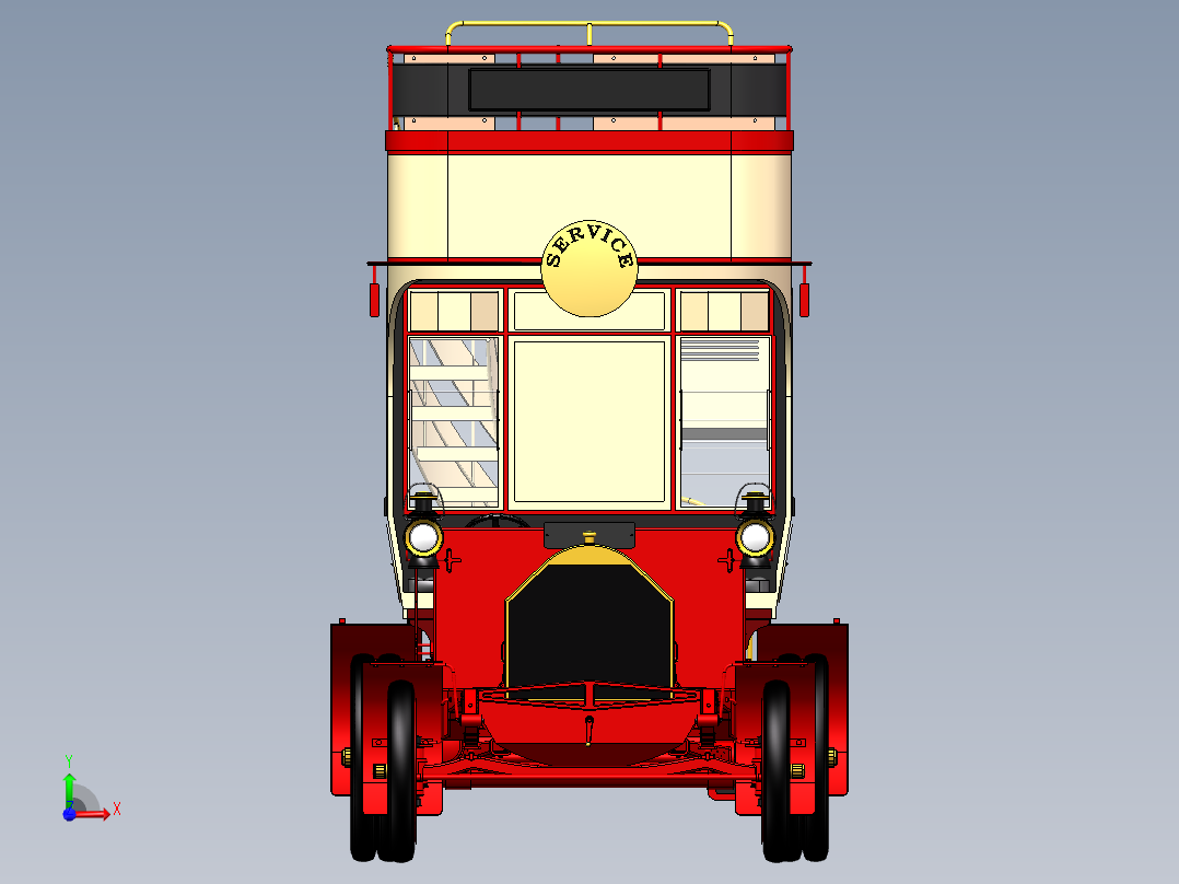 奔驰公共汽车 sw14前视图