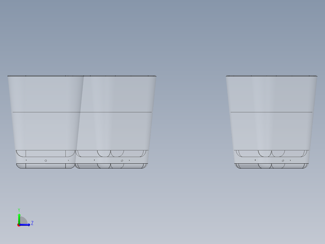 玻璃器子、杯子(28)左视图