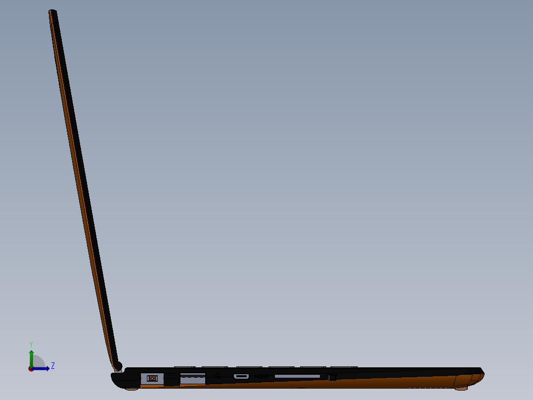 电脑、笔记本(65)左视图