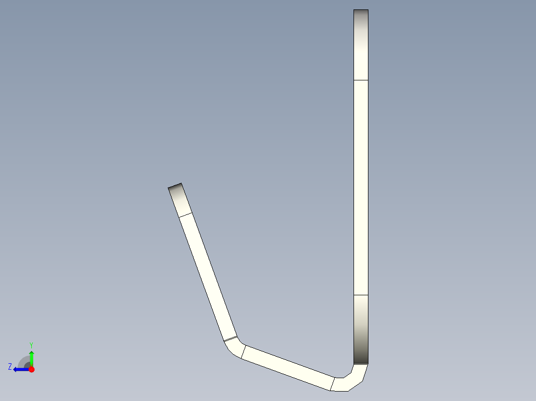 卧室挂钩右视图