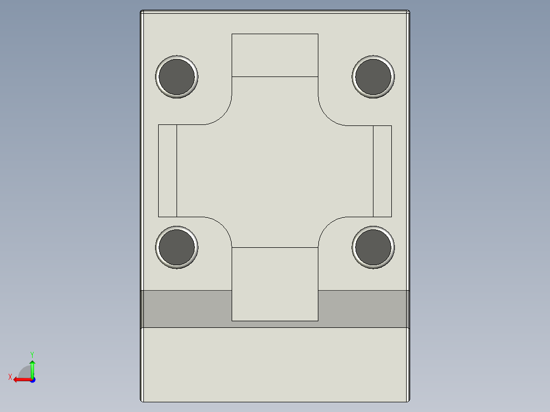essae-ax1200称重秤模型后视图