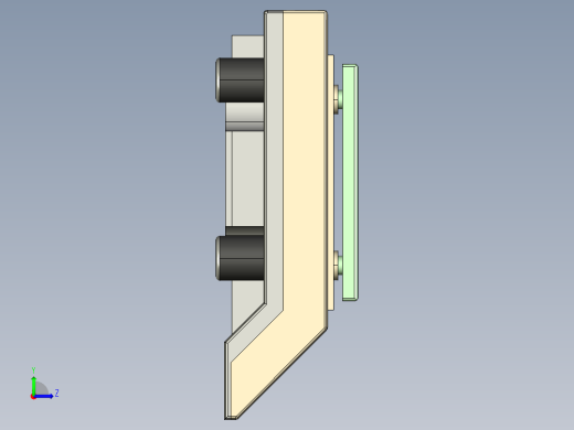 essae-ax1200称重秤模型左视缩略图