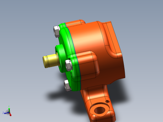 摆线式内啮合齿轮泵的设计含三维二维说明书 642137