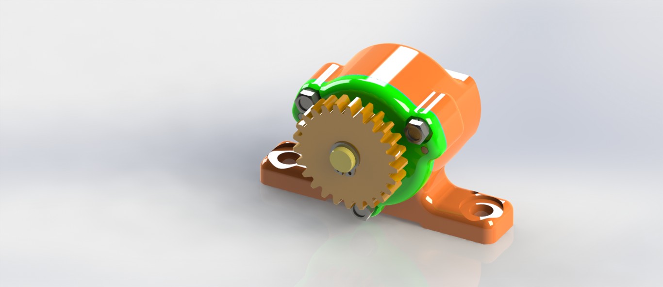 摆线式内啮合齿轮泵的设计含三维二维说明书 642137