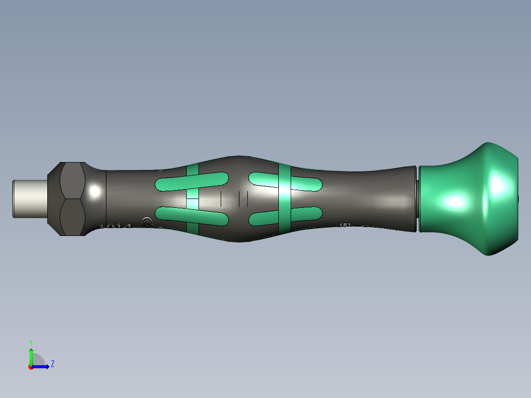 Wera-1014 Kraftform微型自攻螺丝刀4×80毫米1.快照.2左视图