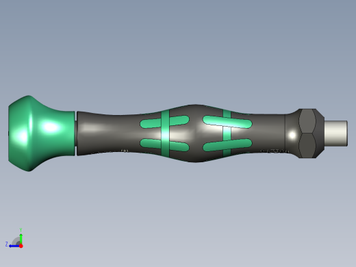 Wera-1014 Kraftform微型自攻螺丝刀4×80毫米1.快照.2右视缩略图
