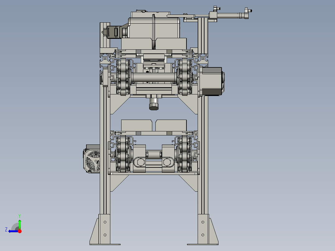 AAAA-主线组件右视图