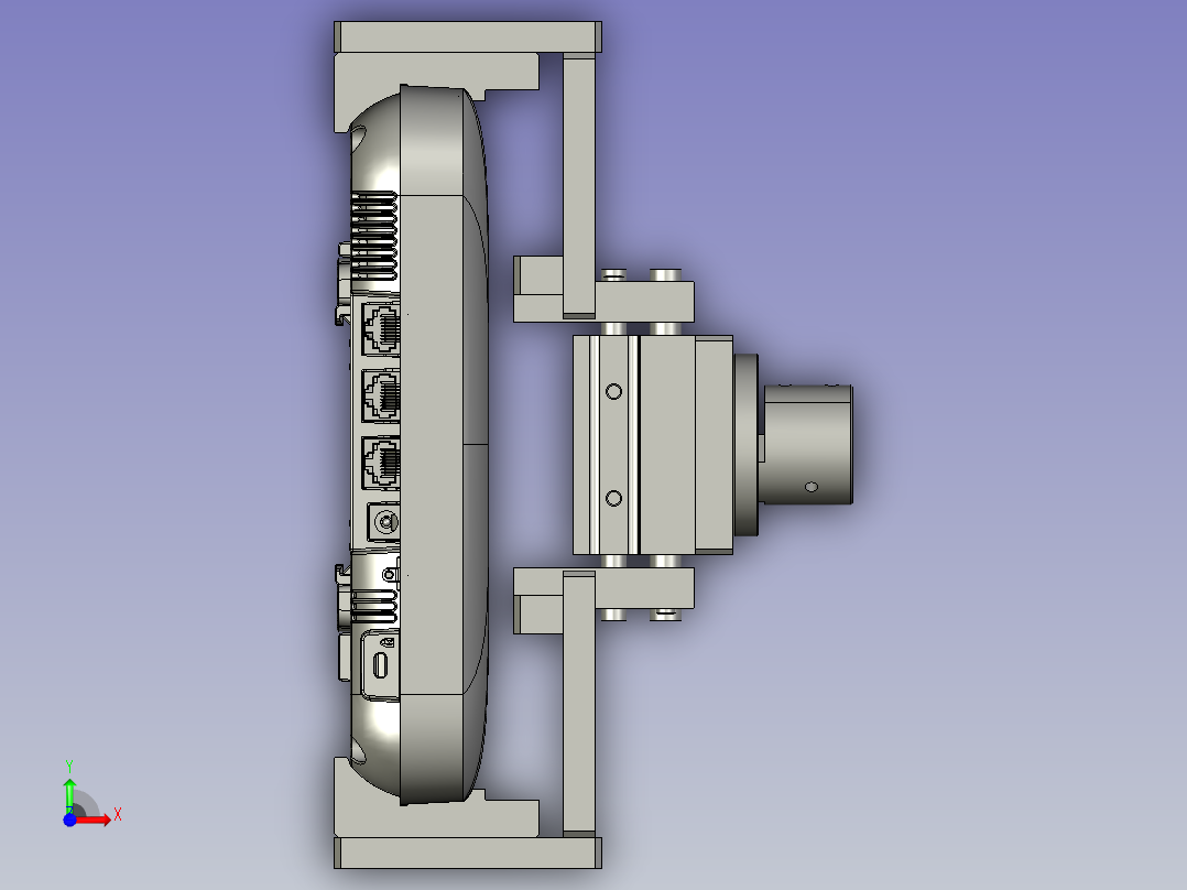 AHAVI-15E2夹爪前视图
