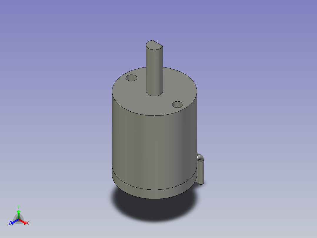 舵轮-Mini4096ZM编码器46主视图
