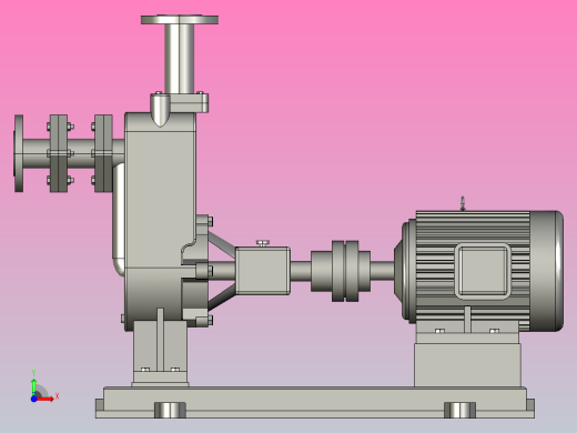 ZW系列自吸式无堵塞排污泵[ZW32-10-20]前视缩略图