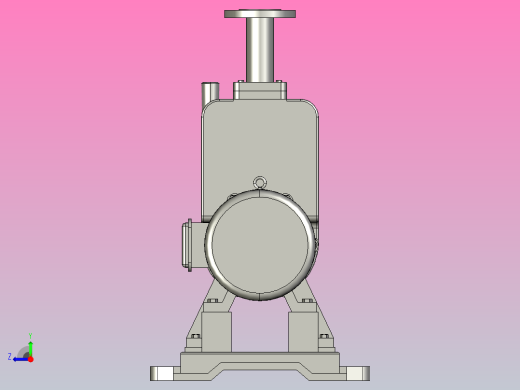 ZW系列自吸式无堵塞排污泵[ZW32-10-20]右视缩略图