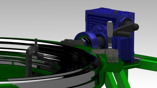 推车设计用于携带重量为 200 公斤的钢盘缩略图