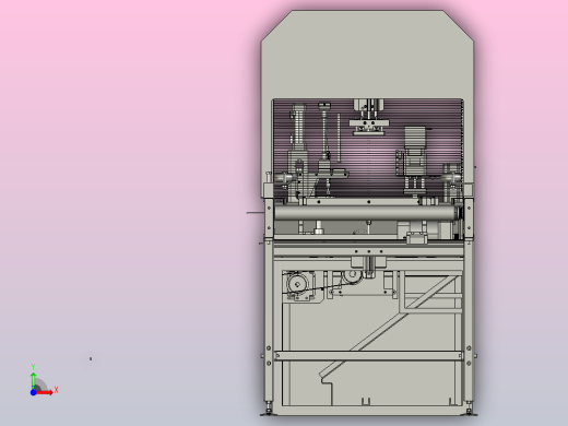 车载产品锁螺丝流水线前视缩略图