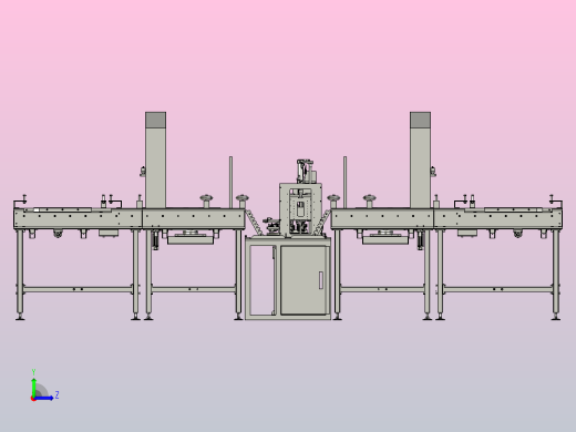 车载产品锁螺丝流水线左视缩略图