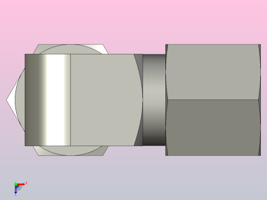 EO管接头弯头W08LCF.igs俯视缩略图