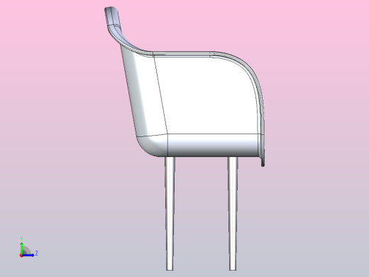 扶手椅左视缩略图