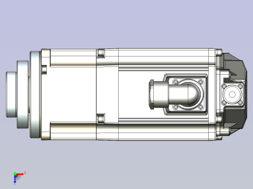 JSCC精研伺服减速电机 100mhf3俯视缩略图
