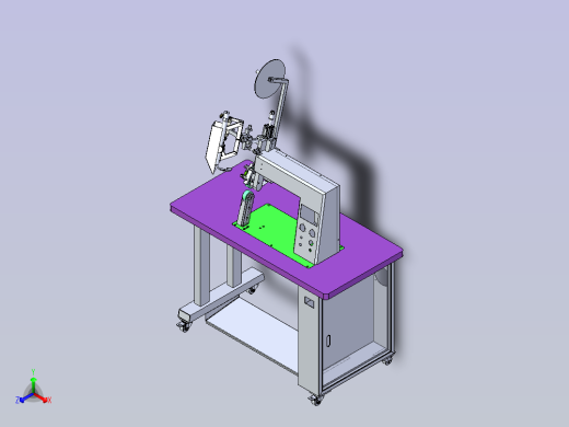 最新款防护服缝合机