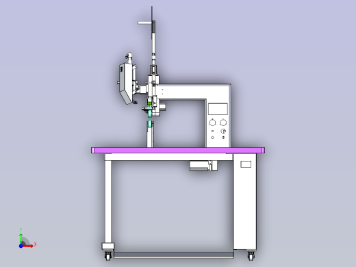 最新款防护服缝合机前视缩略图