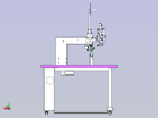 最新款防护服缝合机后视缩略图