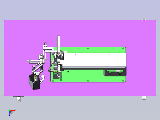最新款防护服缝合机俯视缩略图