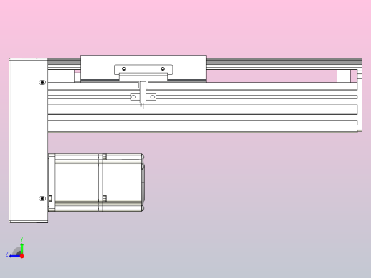 日规模组半封闭丝杆TPA-HNR-140D-2010C-L100-MP-Y-P40-N3右视缩略图