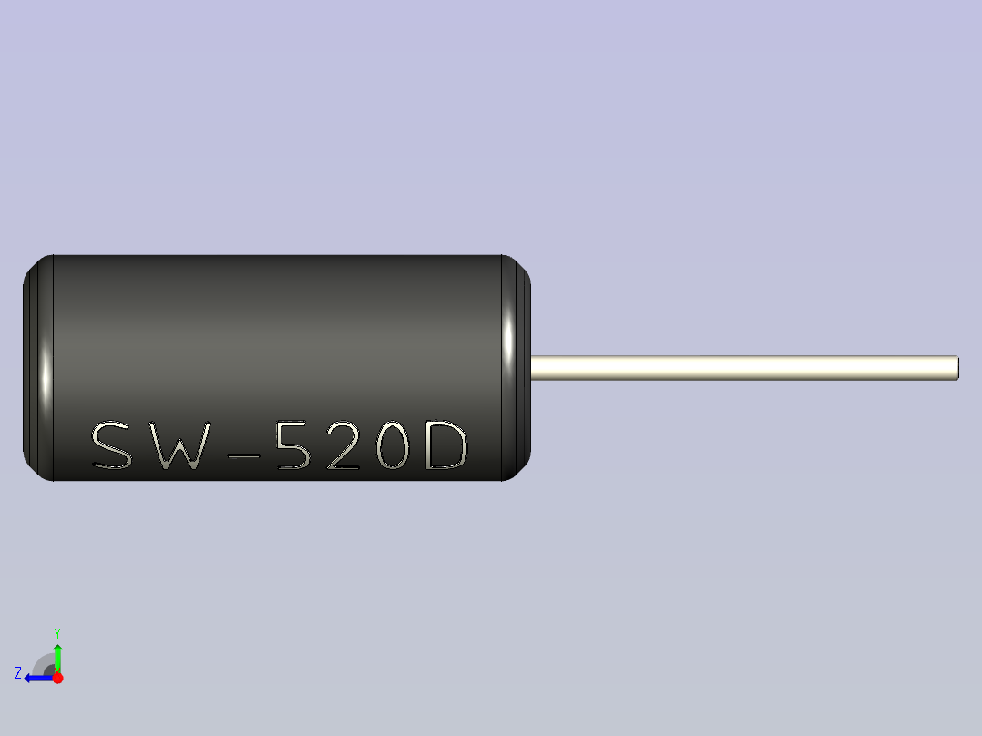 A0004811-LED  SW-520D 模块用于 Arduino右视图