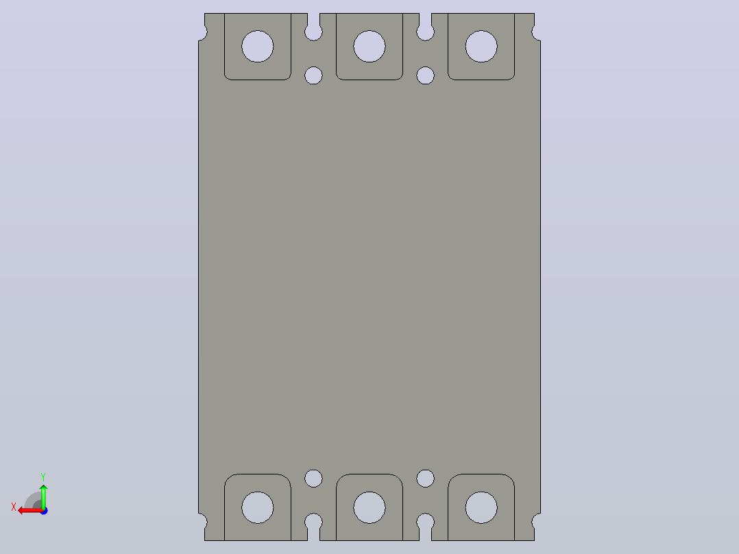 CDM3-160系列塑壳断路器[CDM3-160H12533]德力西后视图
