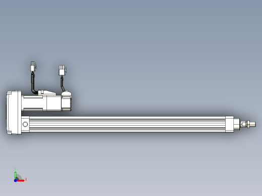 轻载电动缸TPA-ESR25-1002C-L400-MR-TC-W-P10-C3前视缩略图