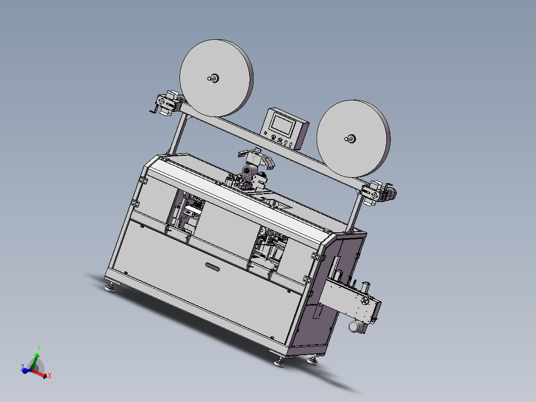 蓄电池极板包片机