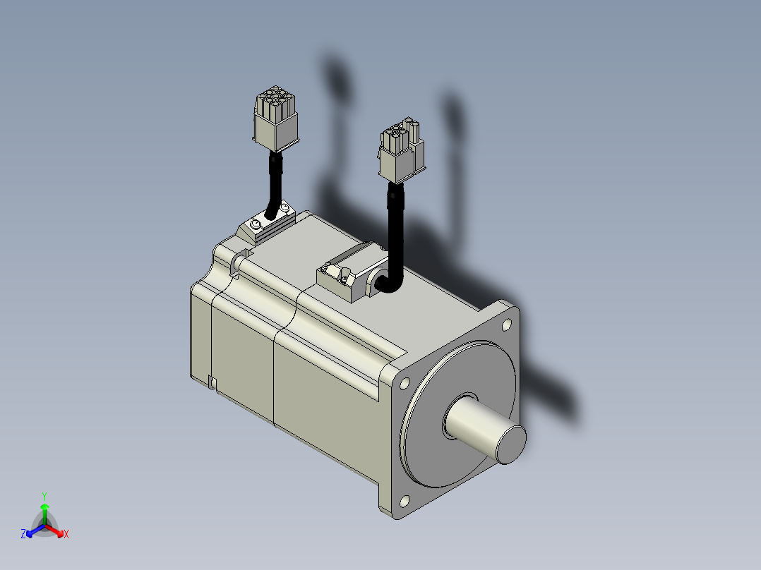 松下电机-MATSUSHITA_MHMF082L1D22主视图