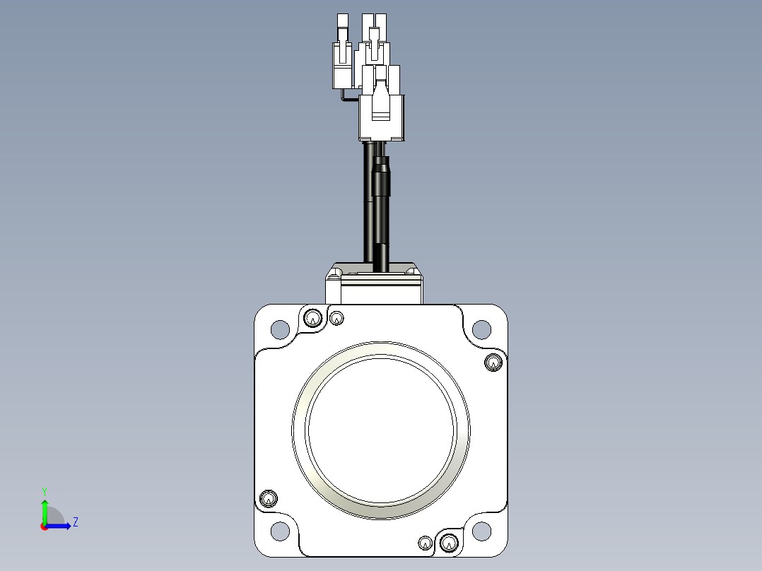松下电机-MATSUSHITA_MHMF082L1D22左视图