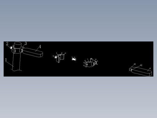 可拆卸的LED路灯