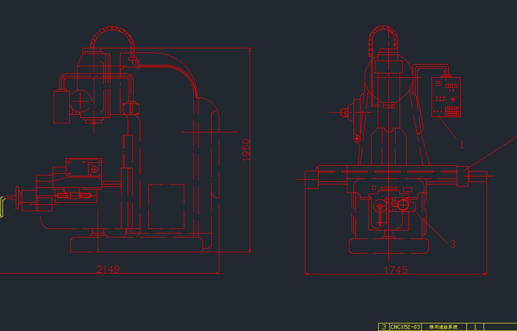 X52K进给系统经济型数控改造设计