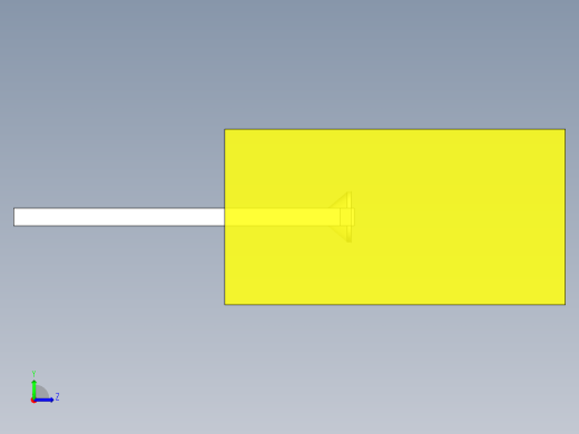 LED_Square_Yellow_5x5x9.7mm左视缩略图