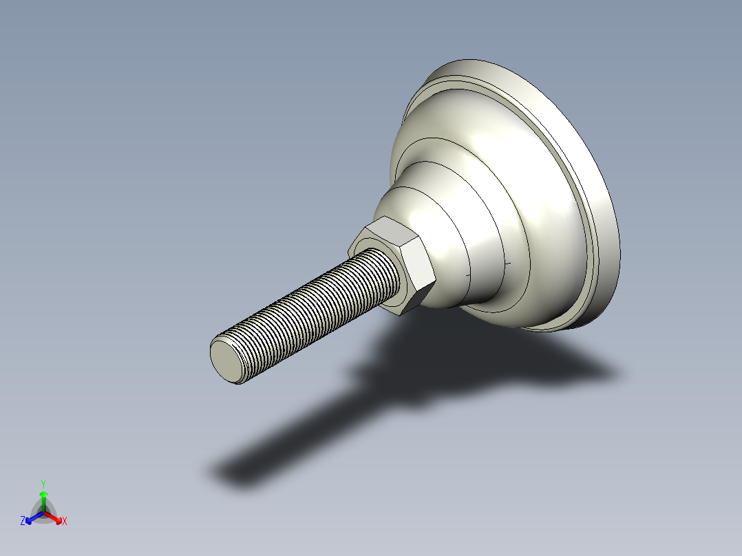 不銹鋼固定腳座384-3D多系列多零件图纸模型正等轴测图