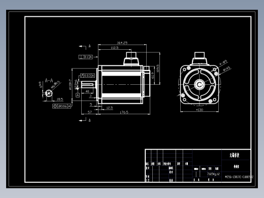 电机MS5G-130ST-CS(M)10015BZ-21P5-S01