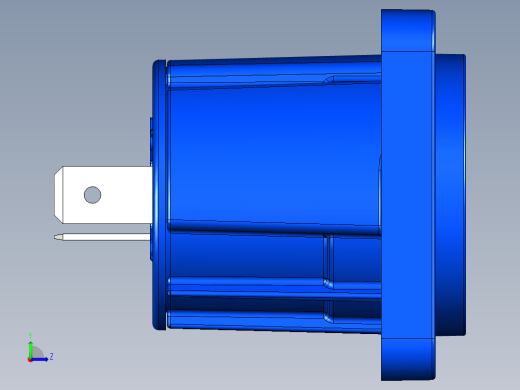 NEUTRIK powerCON NAC3MPXXA-WOT左视缩略图