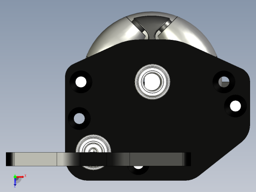 全向轮 底盘 (42)俯视缩略图