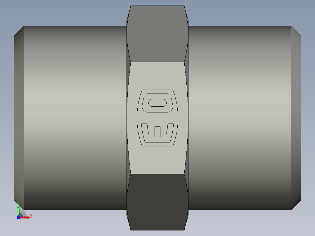 卡套式工业通用硬管接头EO Union G12LCFX前视图