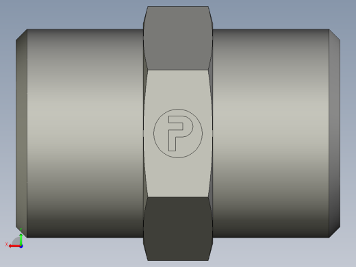 卡套式工业通用硬管接头EO Union G12LCFX后视缩略图