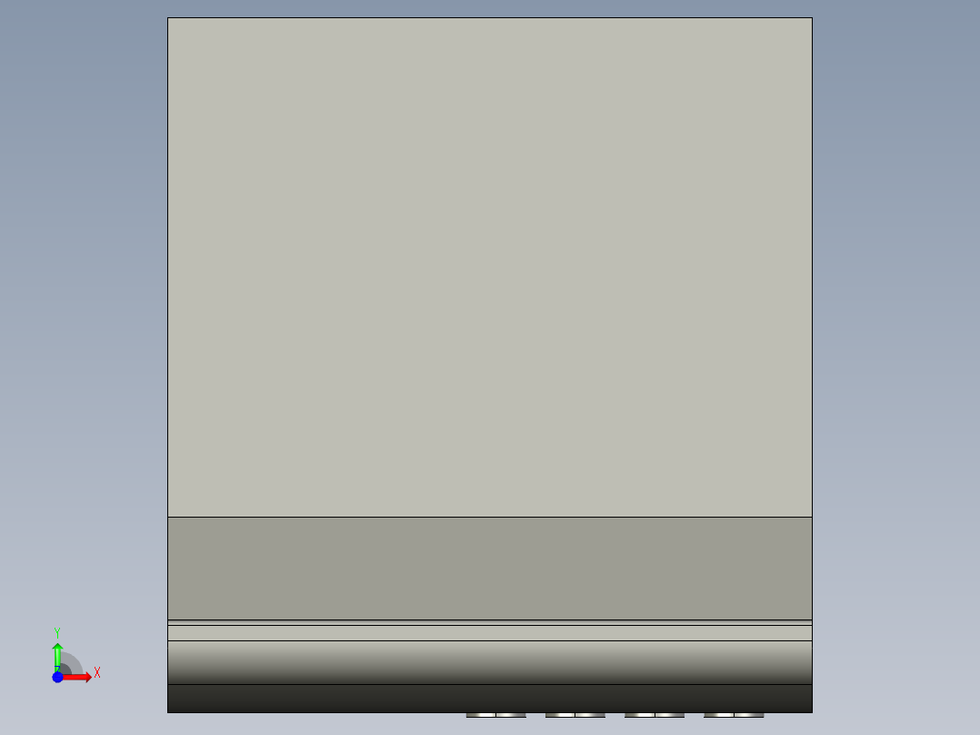 基恩士KV-16AT(P)_kc图纸模型前视图