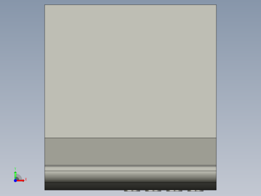 基恩士KV-16AT(P)_kc图纸模型前视缩略图